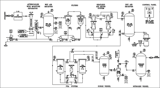 PSA Nitrogen Gas Plant Manufacturer